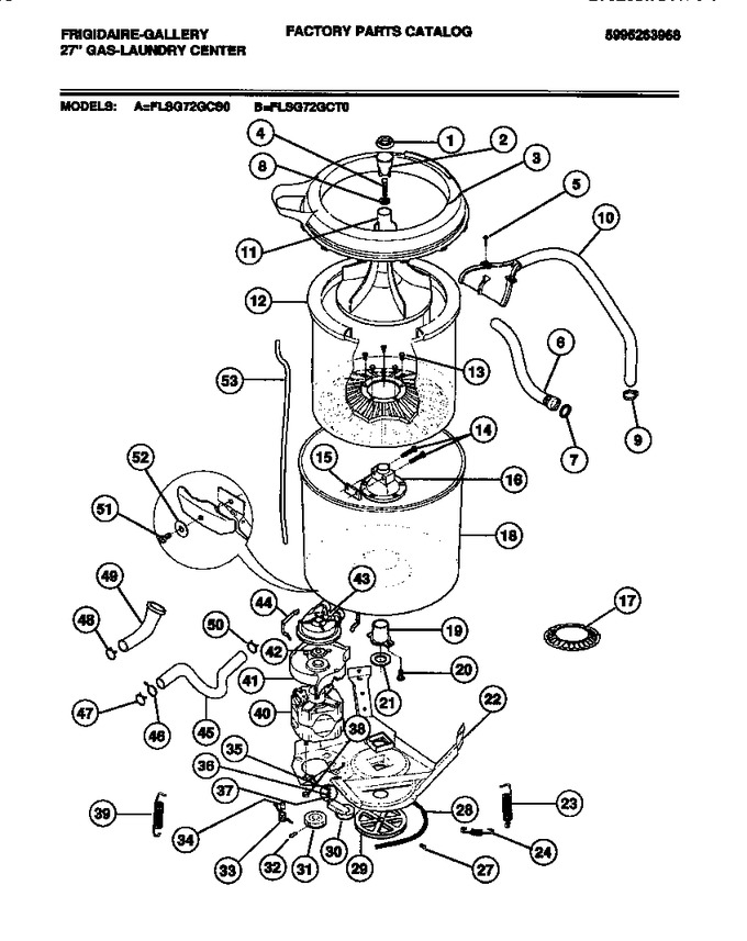 Diagram for FLSG72GCS0