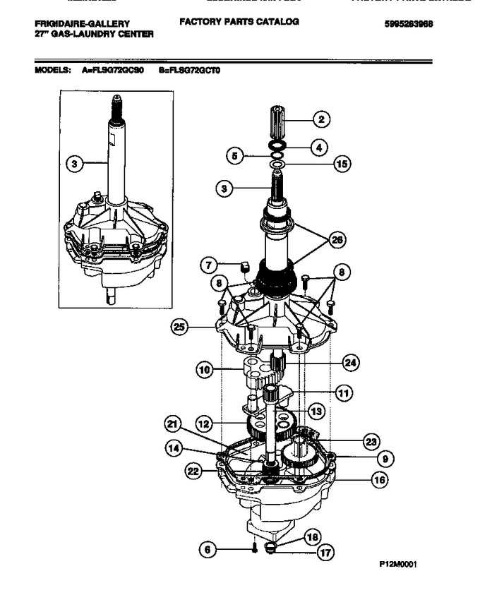 Diagram for FLSG72GCS0