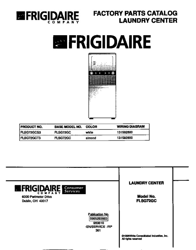 Diagram for FLSG72GCS3