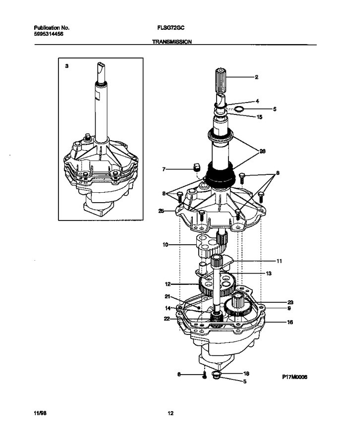 Diagram for FLSG72GCT9