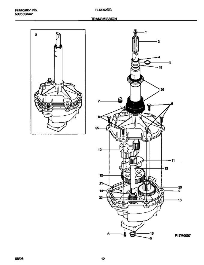 Diagram for FLXE52RBT7