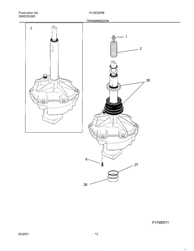 Diagram for FLXE52RBT9