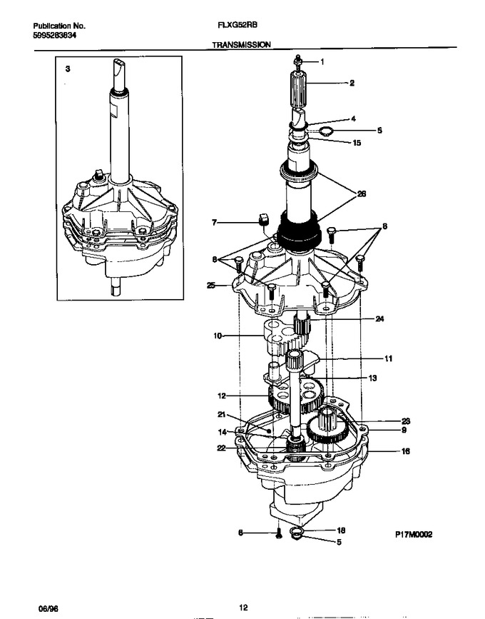 Diagram for FLXG52RBS2