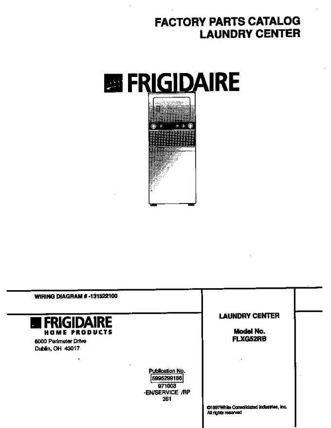 Diagram for FLXG52RBS4