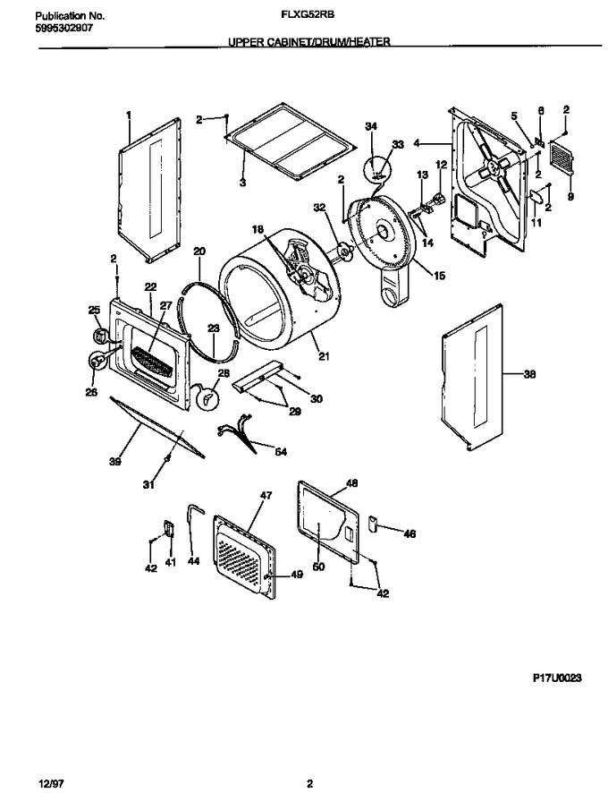 Diagram for FLXG52RBT5