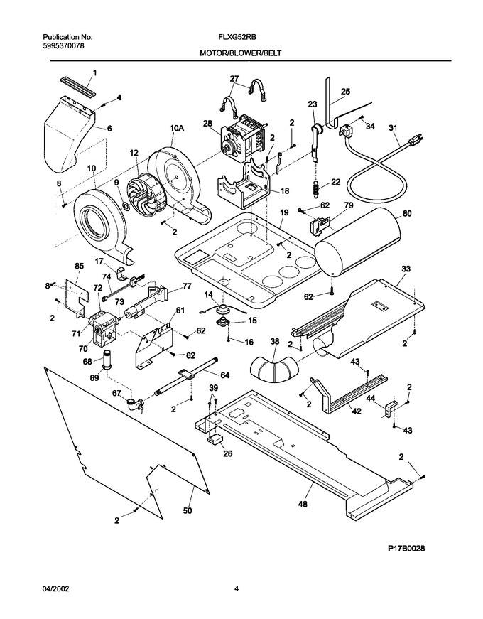 Diagram for FLXG52RBS9