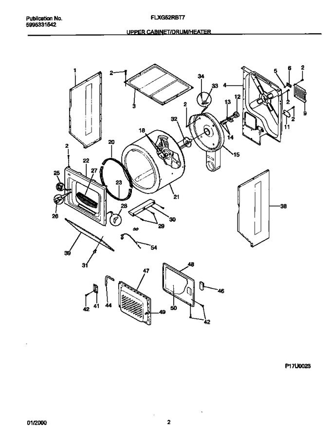 Diagram for FLXG52RBT7