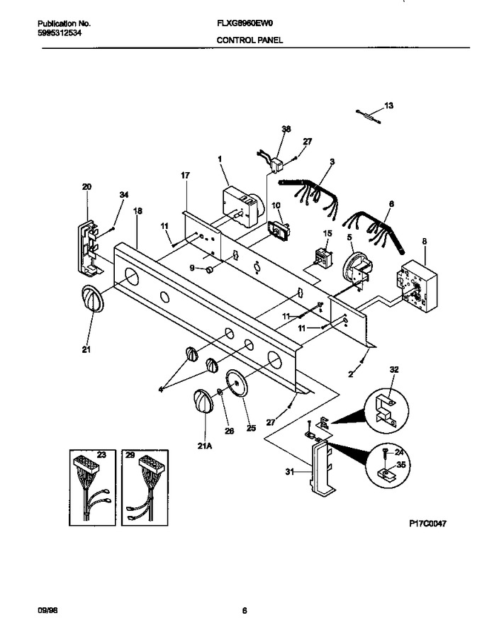 Diagram for FLXG8960EW0