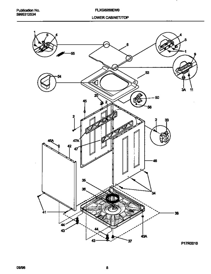 Diagram for FLXG8960EW0