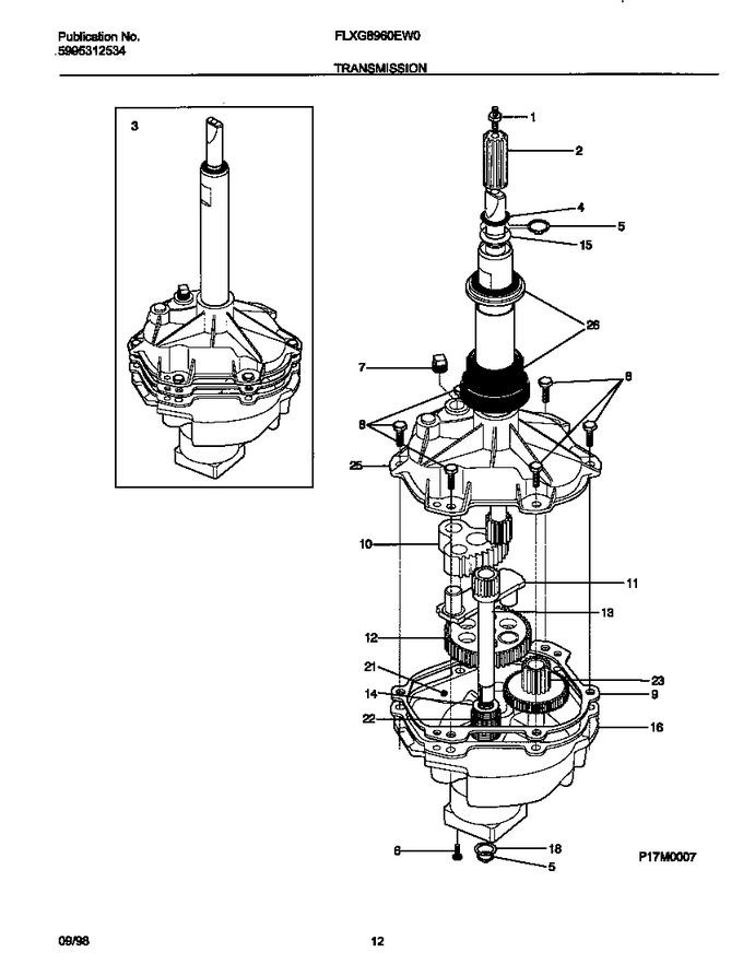 Diagram for FLXG8960EW0