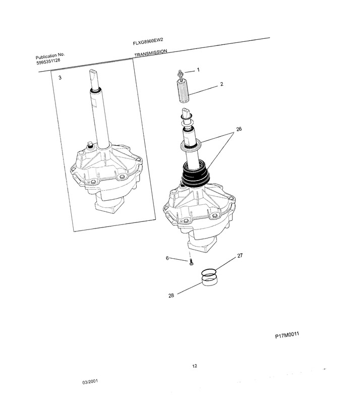 Diagram for FLXG8960EW2