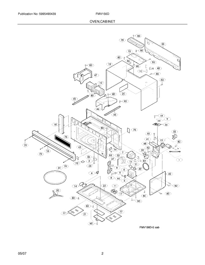 Diagram for FMV156DBE