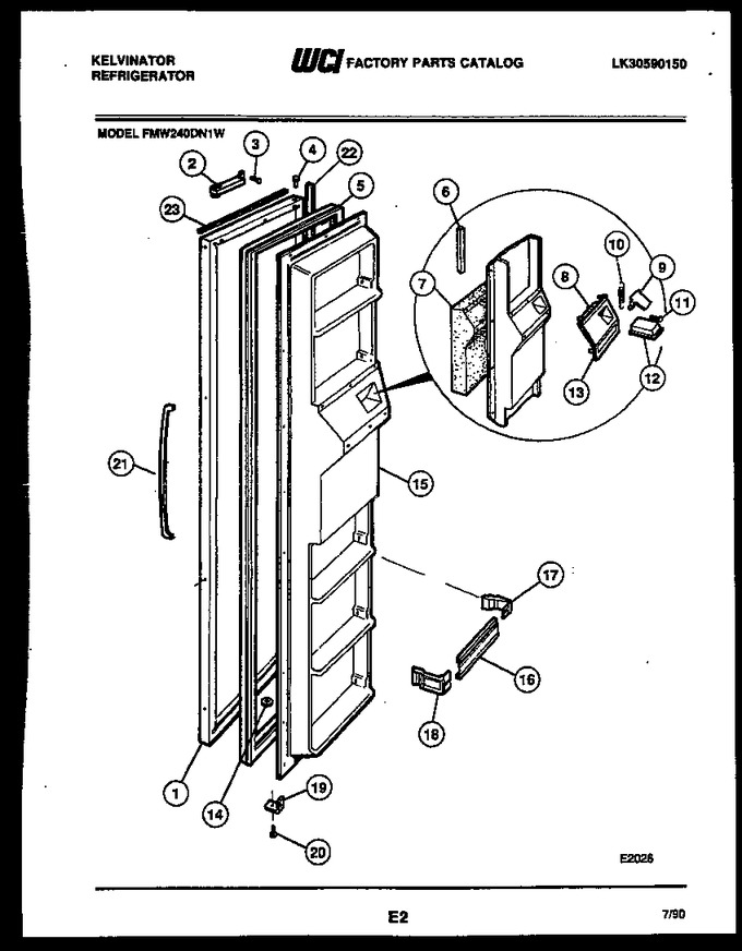 Diagram for FMW240DN1D