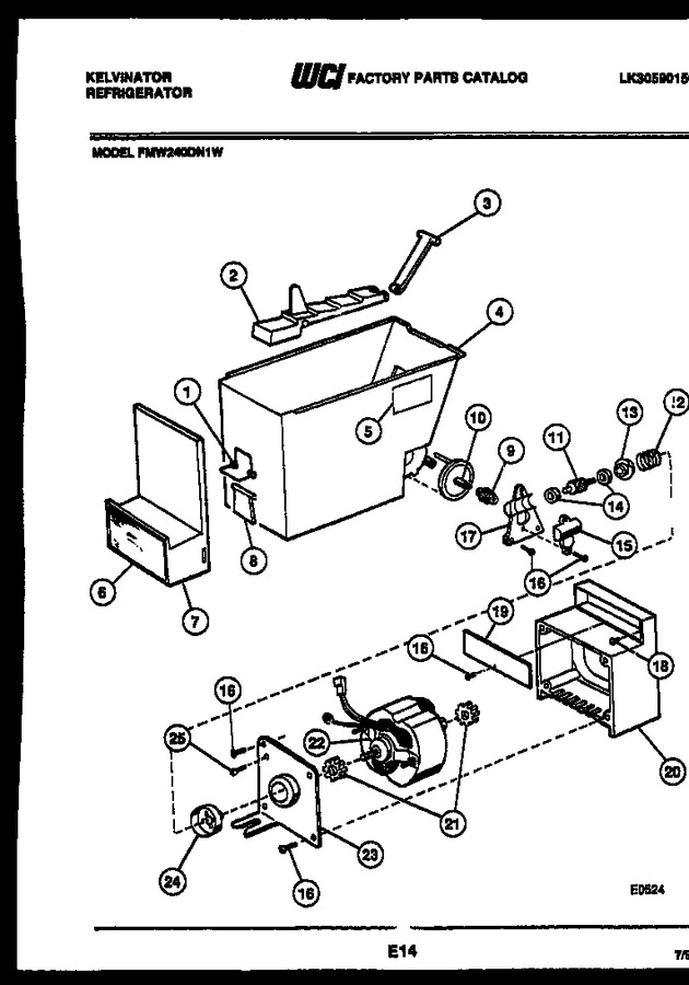 Diagram for FMW240DN1V