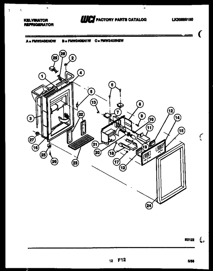 Diagram for FMW240EN2V