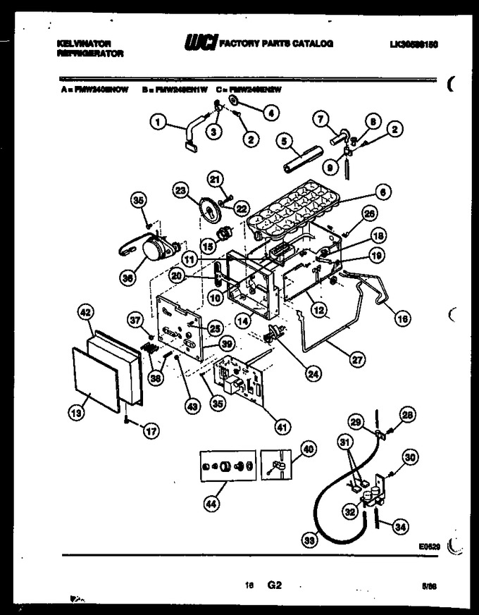 Diagram for FMW240ENOW