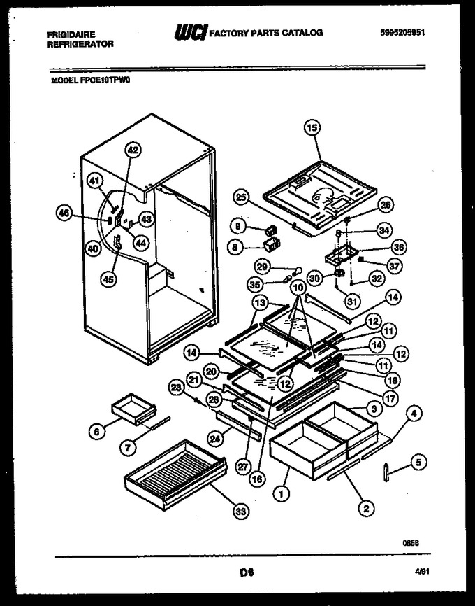 Diagram for FPCE19TPW0