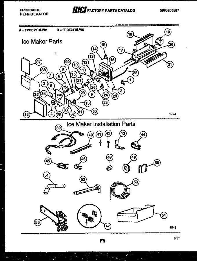 Diagram for FPCE21TILW6