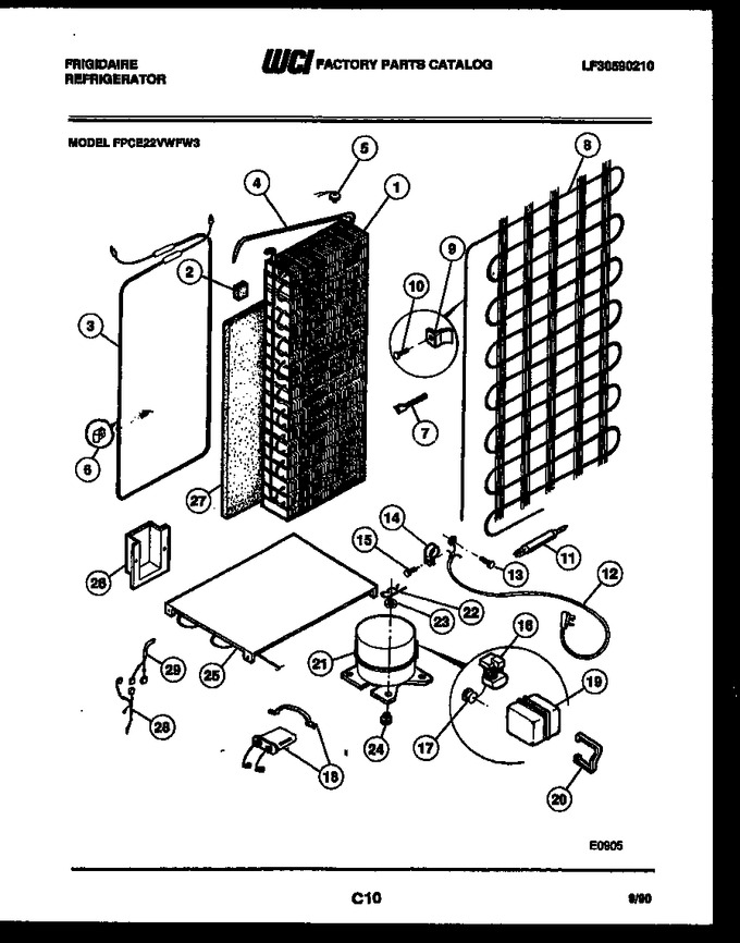 Diagram for FPCE22VWFW3