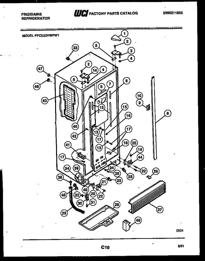 Diagram for FPCE22VWPW1