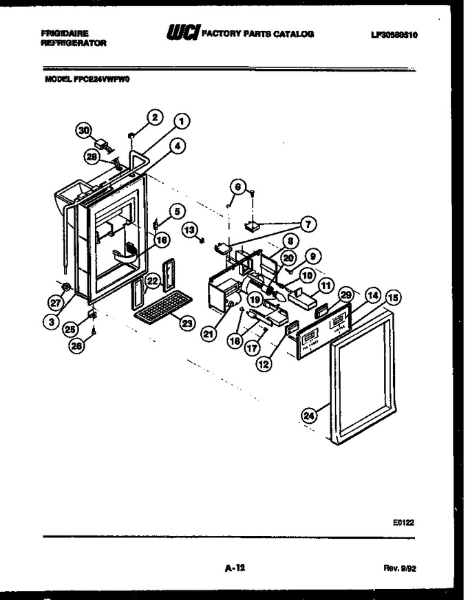 Diagram for FPCE24VWFH0