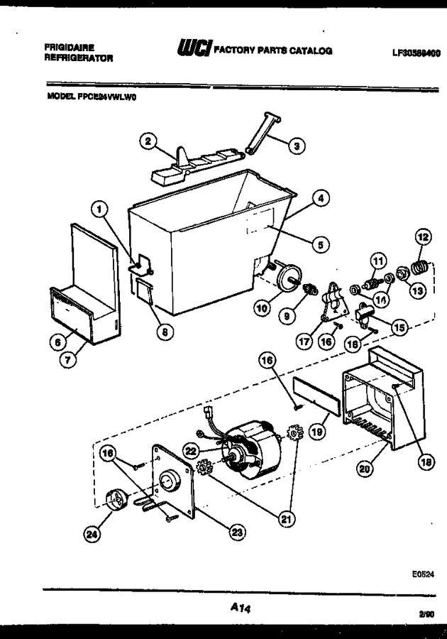 Diagram for FPCE24VWLA0