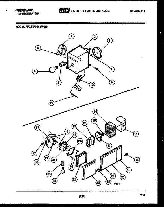 Diagram for FPCEW24VWPW0