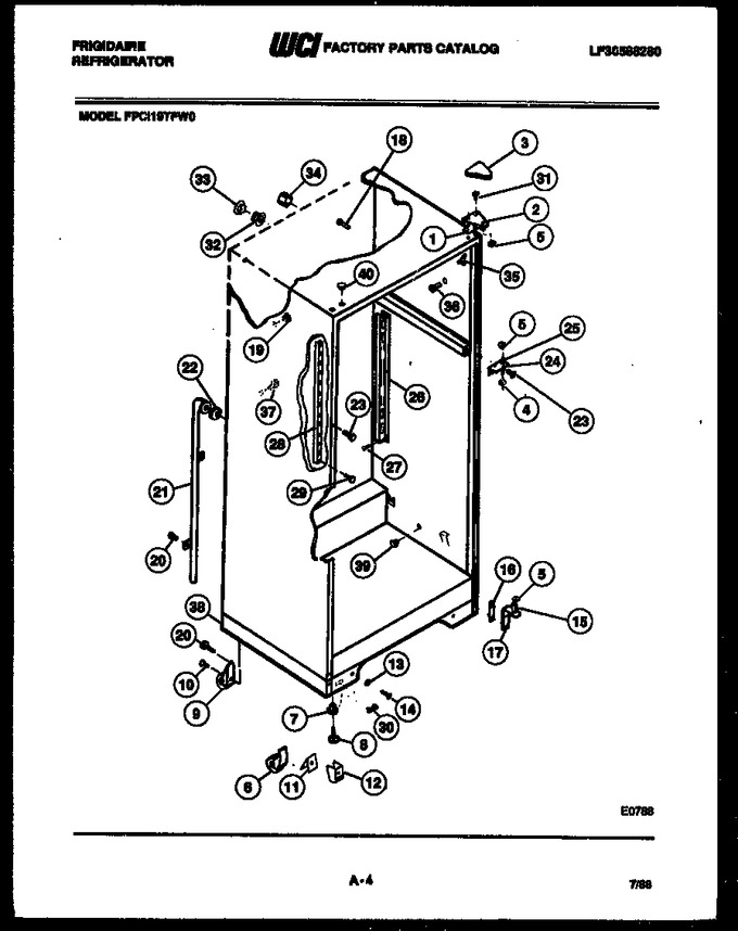 Diagram for FPCI19TFW0