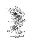 Diagram for 03 - Interior Food And Freezer Compartme