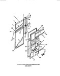 Diagram for 12 - Food And Freezer Doors