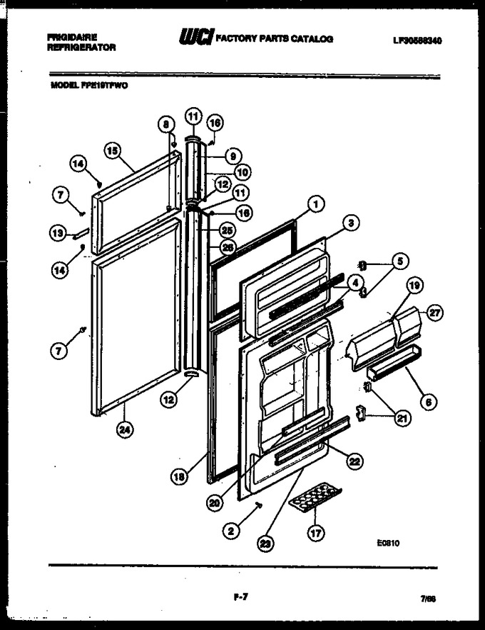 Diagram for FPE19TFW0