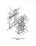 Diagram for 15 - Food And Freezer Doors