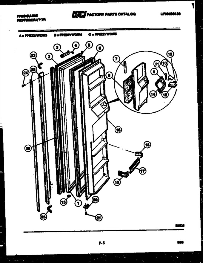 Diagram for FPE22VWCF4