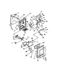 Diagram for 10 - Freezer  Compartment Door, Dispense