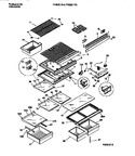 Diagram for 04 - Shelves, Controls, Divider, Mullion