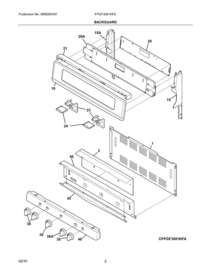 Diagram for FPGF3081KFE