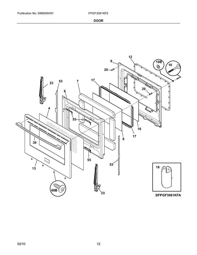 Diagram for FPGF3081KFE