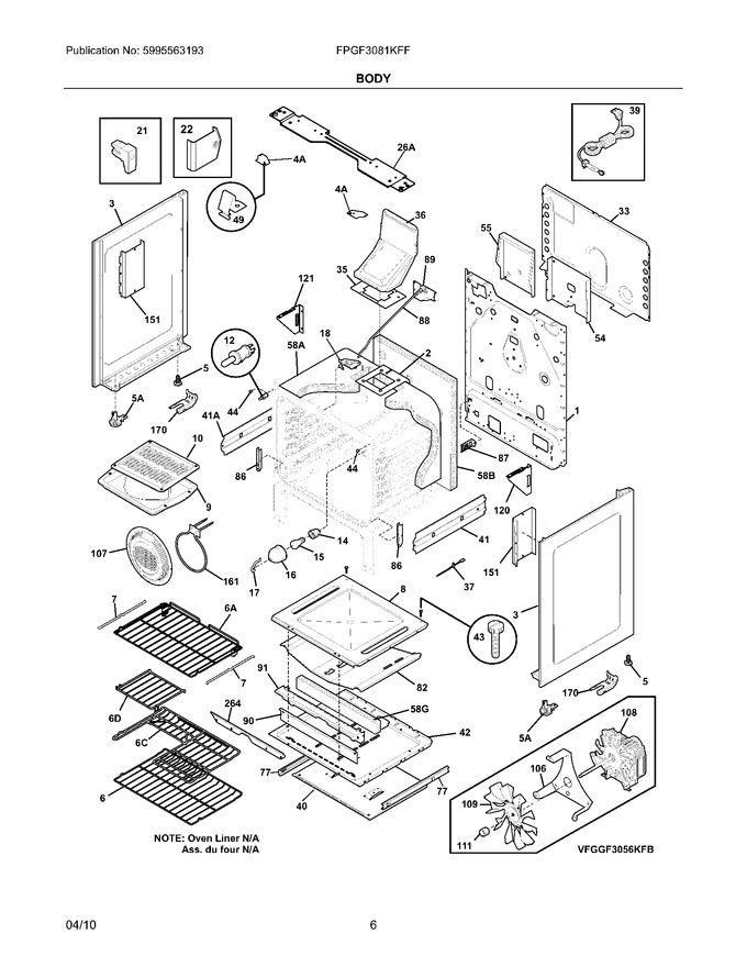 Diagram for FPGF3081KFF