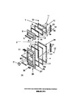 Diagram for 05 - Food & Freezer Doors