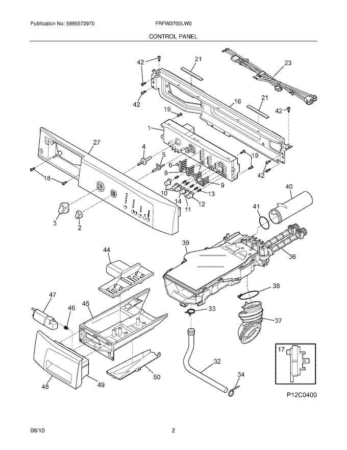 Diagram for FRFW3700LW0