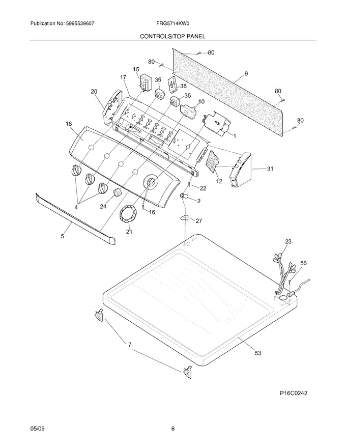 Diagram for FRG5714KW0