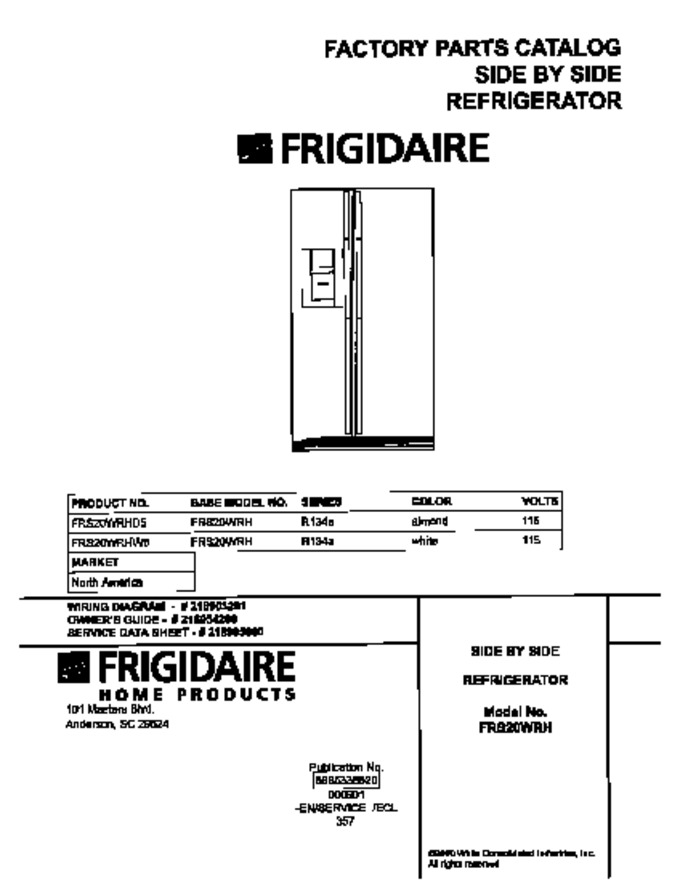 Diagram for FRS20WRHW5