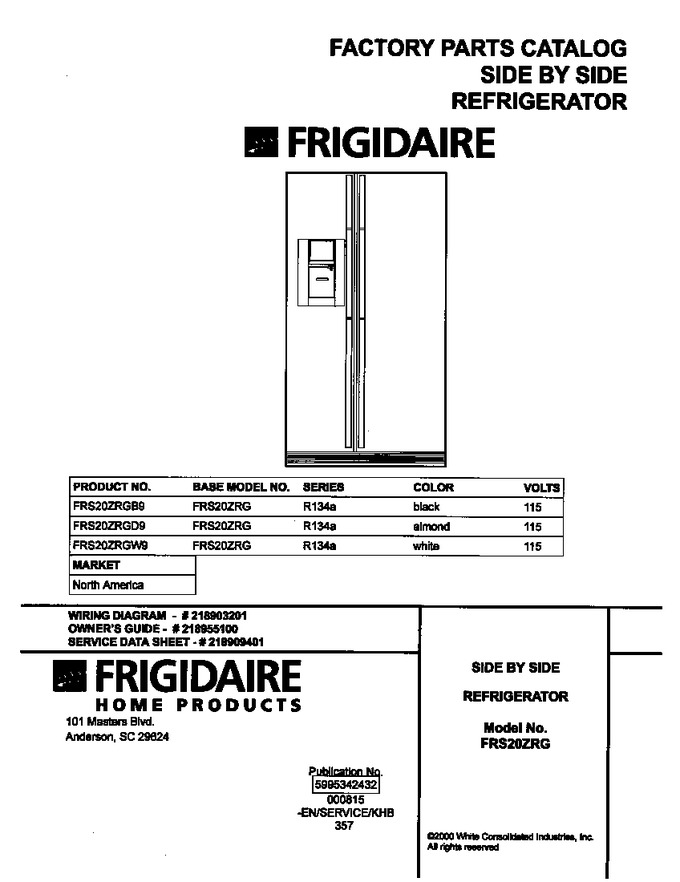 Diagram for FRS20ZRGD9