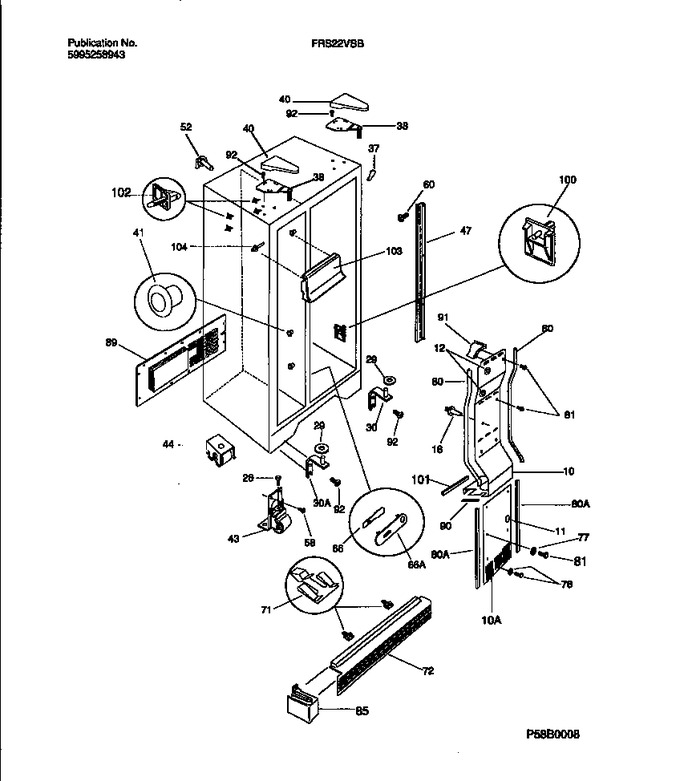 Diagram for FRS22VSBW0