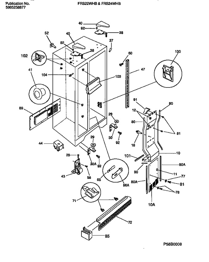 Diagram for FRS22WHBD0