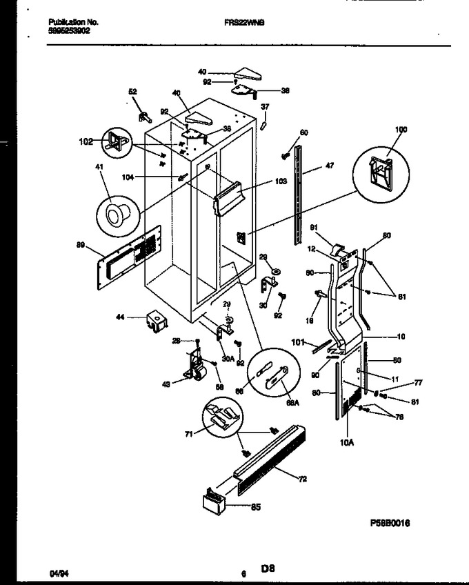 Diagram for FRS22WNBD0