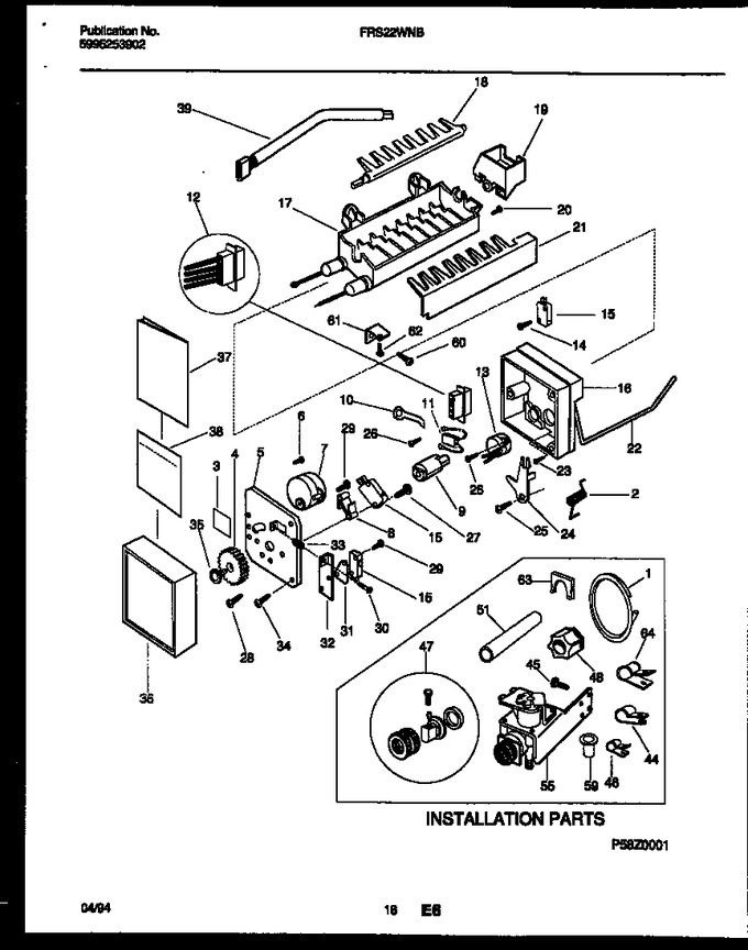 Diagram for FRS22WNBW0