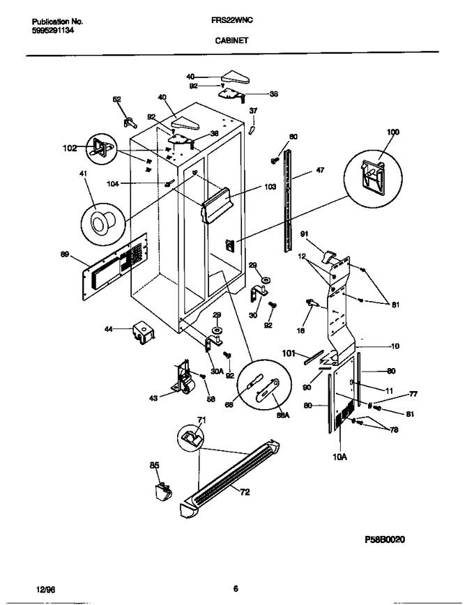 Diagram for FRS22WNCW4