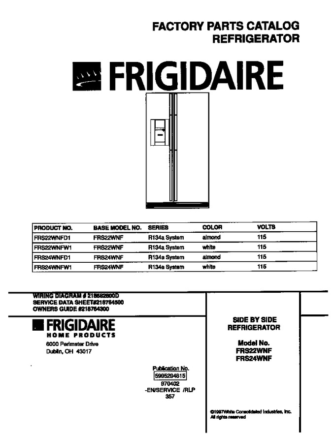 Diagram for FRS24WNFW1