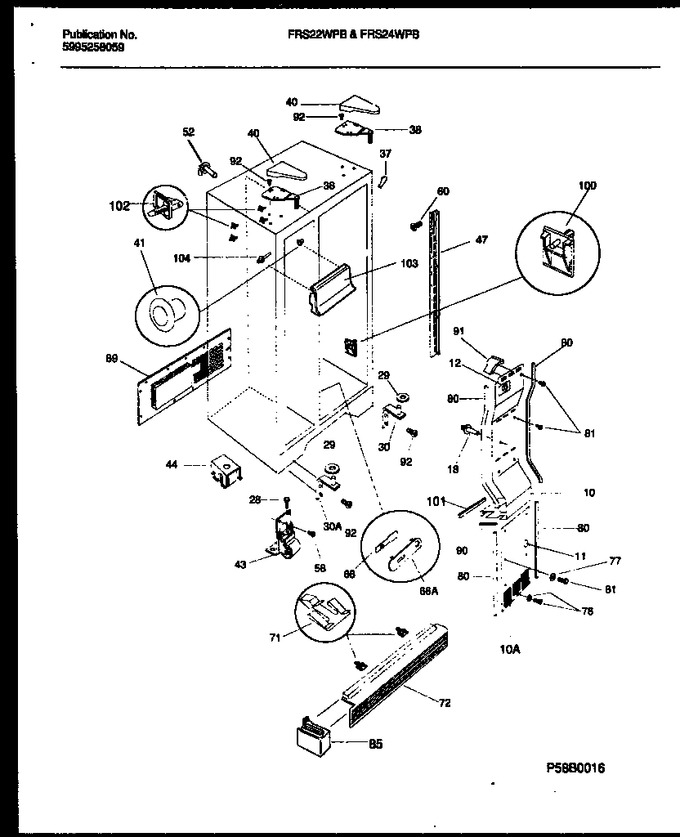 Diagram for FRS22WPBD0